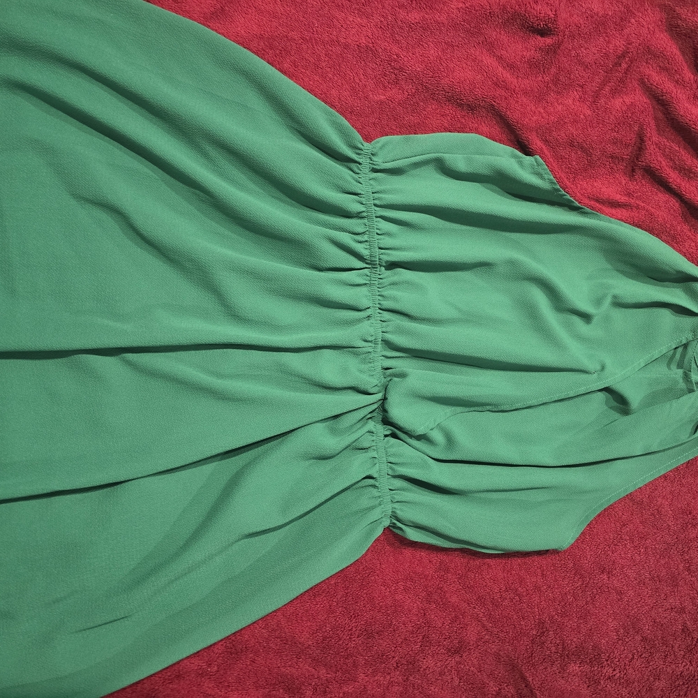 SHEIN Emerald Green Sleeveless Jumpsuit